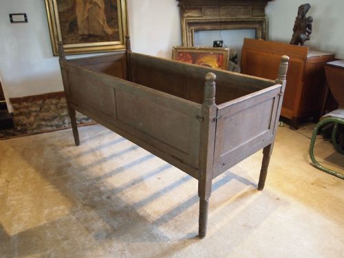 BED VERY RARE GEORGE III CHILD'S BED C1810 - ADDITIONAL PHOTO 10
