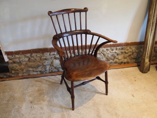 CHAIR STUNNING WINDSOR GEORGE III ELM BEECH C1790 - ADDITIONAL PHOTO 1