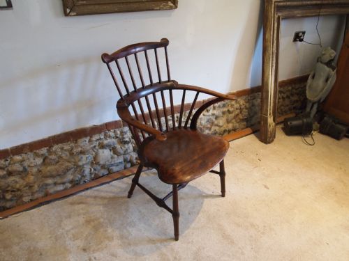 CHAIR STUNNING WINDSOR GEORGE III ELM BEECH C1790 - ADDITIONAL PHOTO 3