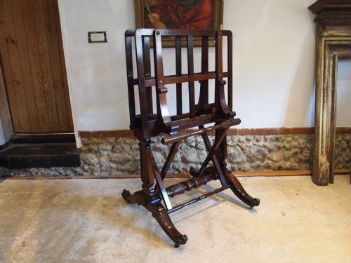 FOLIO STAND OUTSTANDING SOLID ROSEWOOD WILLIAM IV C1830 - ADDITIONAL PHOTO 7