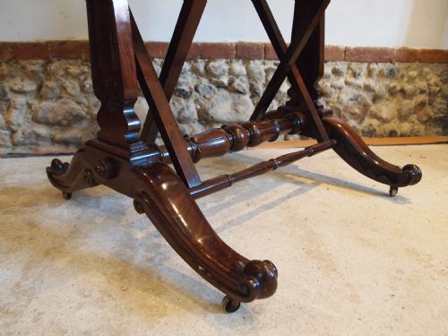 FOLIO STAND OUTSTANDING SOLID ROSEWOOD WILLIAM IV C1830 - ADDITIONAL PHOTO 8