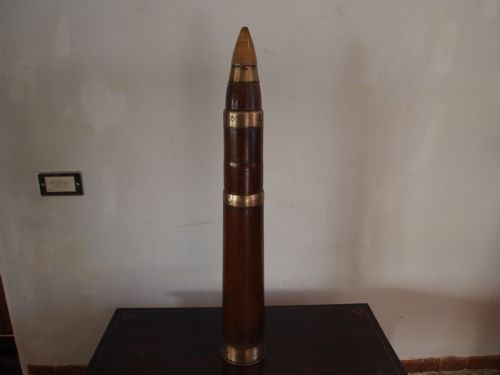 RARE WORLD WAR II DRILL ROUND DATED 1942 - ADDITIONAL PHOTO 1