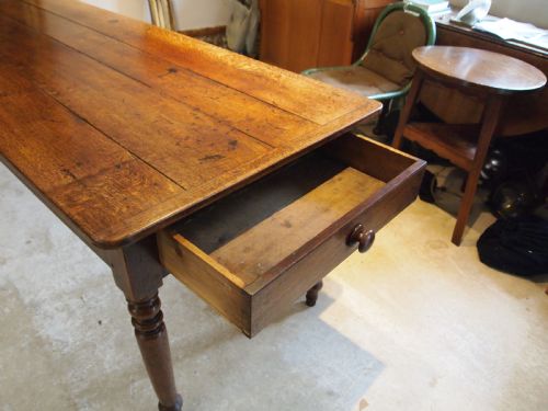 TABLE RARE STUNNING FARMHOUSE REFECTORY ENGLISH OAK C1820 - ADDITIONAL PHOTO 6