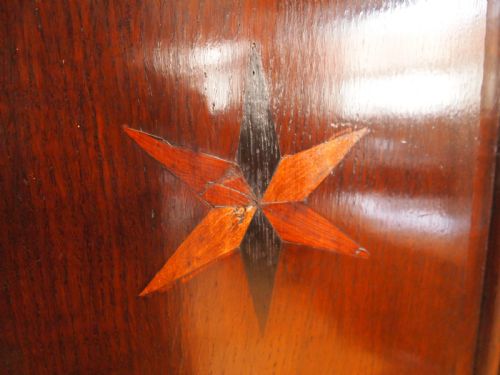 CUPBOARD RARE GEORGE I OAK SPICE CUPBOARD C1720 - ADDITIONAL PHOTO 2