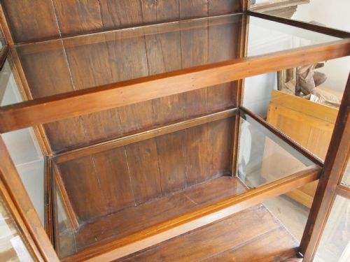 CABINETS BOOKCASE STUNNING RARE PAIR COLONIAL TEAK C1920 - ADDITIONAL PHOTO 5