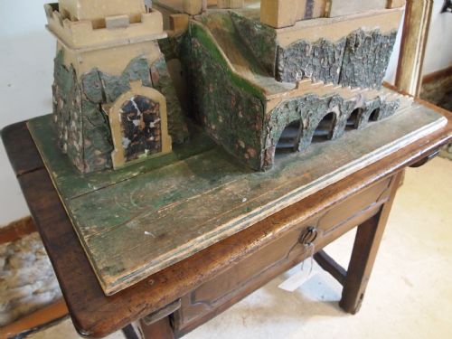 CASTLE VICTORIAN PERIOD FOLK ART GERMAN SCRATCH BUILT C1880 - ADDITIONAL PHOTO 7