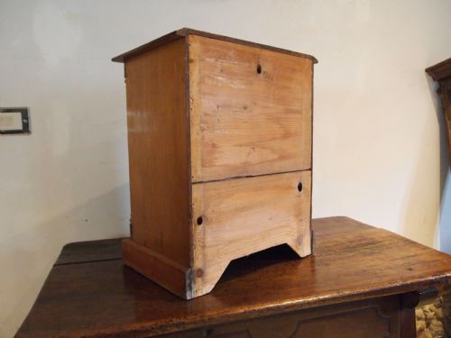 CHEST OF DRAWERS RARE COLLECTORS WELLINGTON CHEST C1870 - ADDITIONAL PHOTO 6