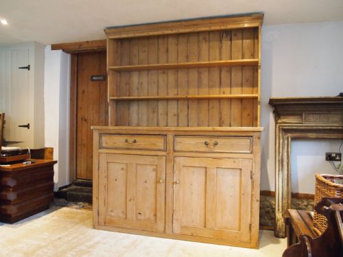 DRESSER SIDEBOARD STUNNING VICTORIAN PINE C1850 - ADDITIONAL PHOTO 1