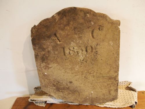 YORK STONE HEADSTONE GRAVESTONE DATED 1860 - ADDITIONAL PHOTO 7
