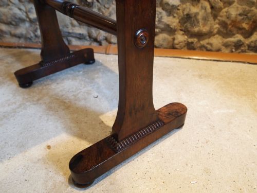 TABLE RARE FINE ROSEWOOD ATTRIBUTED TO GILLOW CO ELEGANT C1825 - ADDITIONAL PHOTO 10