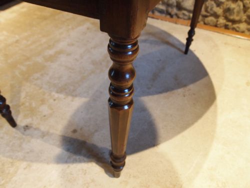 TABLE RARE SOLID YEW COTTAGE DINING TABLE C1820 - ADDITIONAL PHOTO 10
