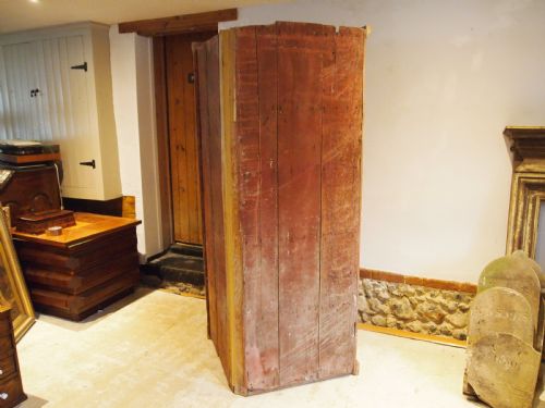 CUPBOARD STUNNING GEORGE III PINE CORNER CABINET C1790 - ADDITIONAL PHOTO 12