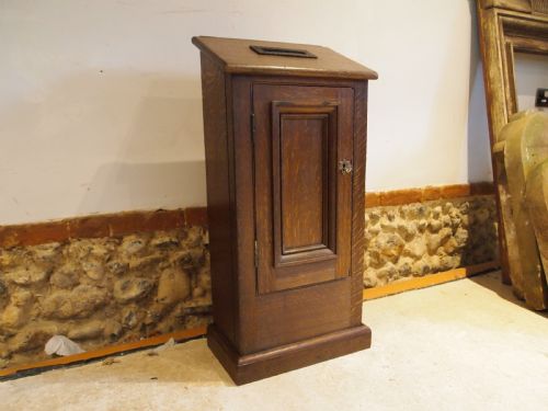 LETTER BOX POST BOX RARE VICTORIAN COUNTRY HOUSE OAK C1880 - ADDITIONAL PHOTO 8