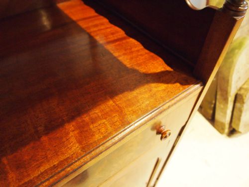 RARE GEORGE IV MAHOGANY BOOK CASE OR WOTNOT SEAGO FAMILY C1825 - ADDITIONAL PHOTO 5