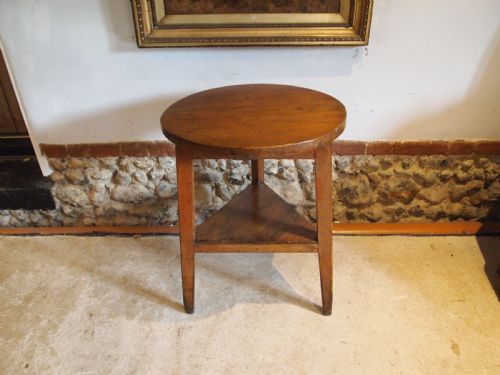 TABLE STUNNING CRICKET TABLE GEORGE III PINE C1800 - ADDITIONAL PHOTO 9