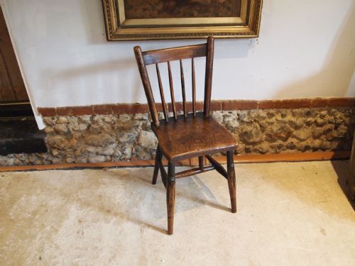 chair rare welsh primitive stick back windsor chair c1800 - CATEGORY: ANTIQUE CHAIRS - DATED GEORGIAN