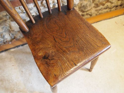 CHAIR RARE WELSH PRIMITIVE WINDSOR STICK BACK C1800 - ADDITIONAL PHOTO 1