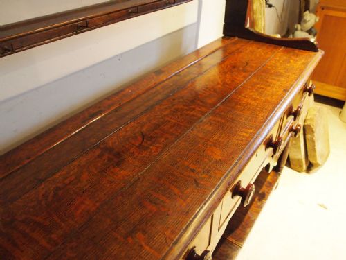 DRESSER STUNNING WELSH OAK CARMARTHENSHIRE C1820 - ADDITIONAL PHOTO 6