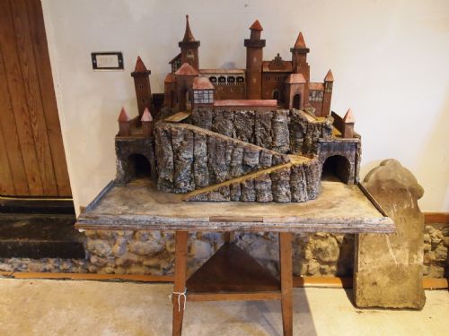 CASTLE SCRATCH BUILT EDWARDIAN FOLK ART GERMAN C1900 - ADDITIONAL PHOTO 1