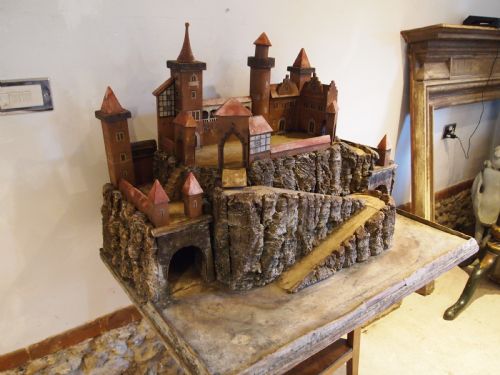 CASTLE SCRATCH BUILT EDWARDIAN FOLK ART GERMAN C1900 - ADDITIONAL PHOTO 8