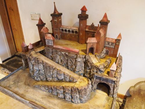 CASTLE SCRATCH BUILT EDWARDIAN FOLK ART GERMAN C1900 - ADDITIONAL PHOTO 9
