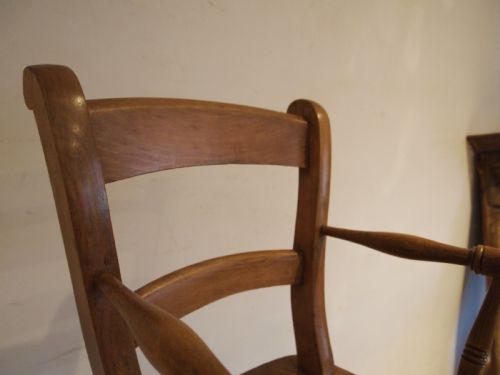 CHAIR RARE CHILD'S WINDSOR BAR BACK BEECH AND ELM C1880 - ADDITIONAL PHOTO 4