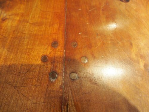 TABLE REFECTORY FARMHOUSE DINING FRENCH CHERRY WOOD C1900 - ADDITIONAL PHOTO 2