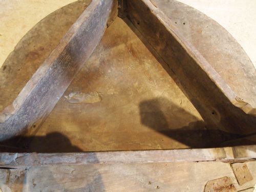 CRICKET TABLE VERY RARE GEORGE III BURR ELM C1770 - ADDITIONAL PHOTO 5