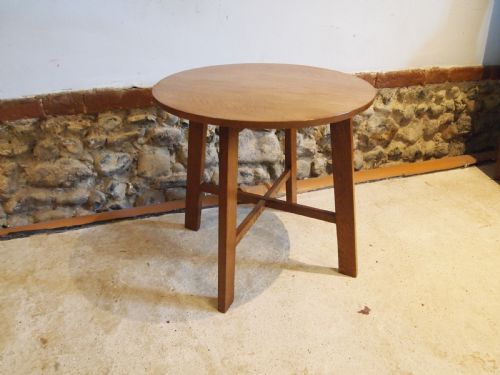 table oak heals style cotswold school hall lamp side c1930 - CATEGORY: ANTIQUE TABLES - DATED 1930
