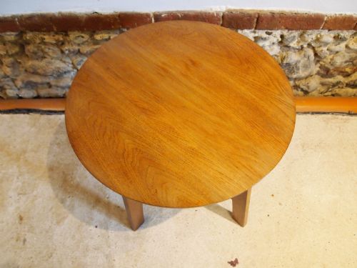 TABLE OAK HEALS STYLE COTSWOLD SCHOOL HALL LAMP SIDE C1930 - ADDITIONAL PHOTO 5