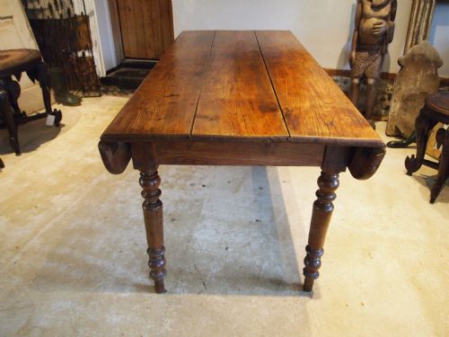TABLE RARE SOLID ELM WEST COUNTRY REFECTORY FARMHOUSE DINING C1840 - ADDITIONAL PHOTO 8