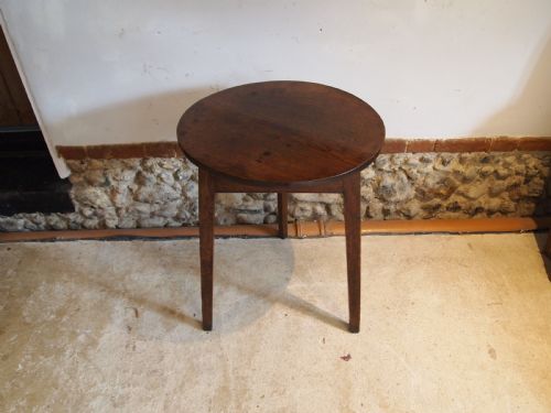 TABLE CRICKET TABLE STUNNING GEORGE III OAK C1800 - ADDITIONAL PHOTO 13
