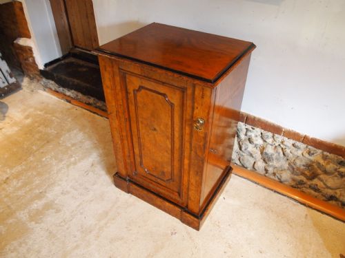 CABINET RARE BURR OAK CHEST OF DRAWERS VICTORIAN C1850 - ADDITIONAL PHOTO 7