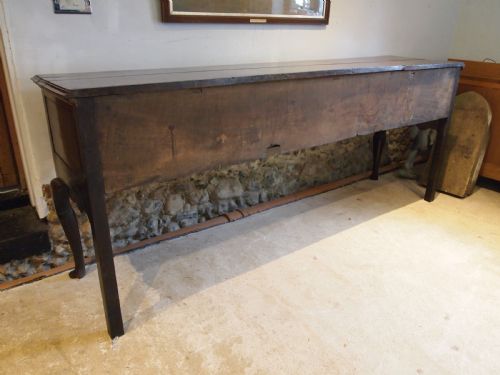 RARE LARGE DRESSER GEORGE III OAK STUNNING C1760 - ADDITIONAL PHOTO 6