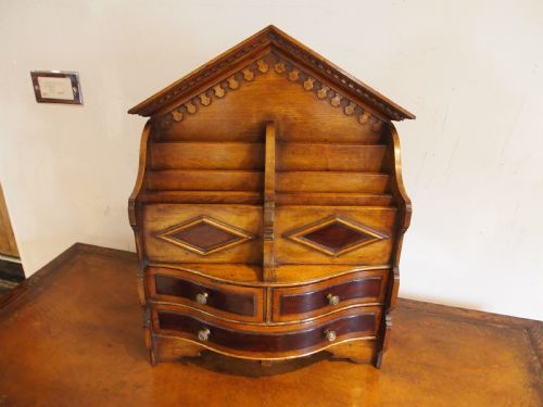 RARE MINIATURE APPRENTICE DRESSER VICTORIAN OAK C1860 - ADDITIONAL PHOTO 1