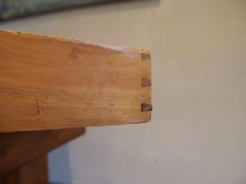 TABLE RARE SWEDISH BURR BIRCH SIDE HALL SIDE CONSOLE C1880 - ADDITIONAL PHOTO 4