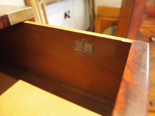 CHEST OF DRAWERS RARE MILITARY CAMPAIGN W PREIST BLACKFRIARS LONDON C1840 - ADDITIONAL PHOTO 4