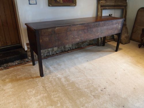DRESSER FINE LARGE GEORGE III OAK C1780 - ADDITIONAL PHOTO 2