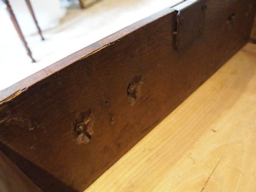 DRESSER FINE LARGE GEORGE III OAK C1780 - ADDITIONAL PHOTO 6