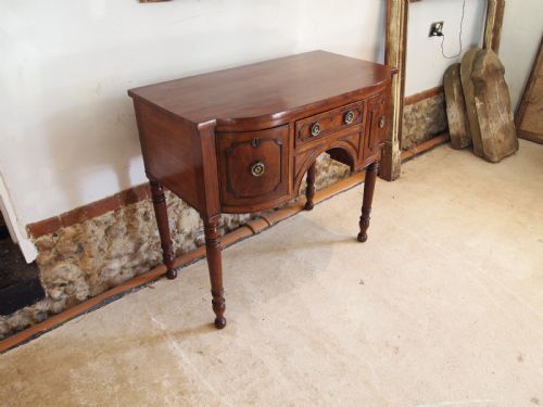 SIDEBOARD RARE VERY SMALL GEORGE III MAHOGANY C1810 - ADDITIONAL PHOTO 2