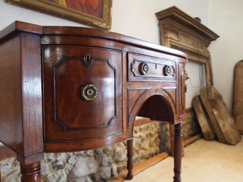 SIDEBOARD RARE VERY SMALL GEORGE III MAHOGANY C1810 - ADDITIONAL PHOTO 5