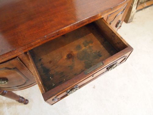 SIDEBOARD RARE VERY SMALL GEORGE III MAHOGANY C1810 - ADDITIONAL PHOTO 8