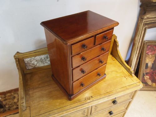 CHEST OF DRAWERS MINIATURE APPRENTICE VICTORIAN C1890 - ADDITIONAL PHOTO 8