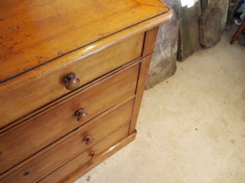 CHEST OF DRAWERS RARE FRENCH APPLE WOOD BOULOGNE C1840 - ADDITIONAL PHOTO 9
