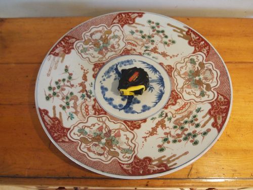 CHARGER PLATE LARGE 19TH CENTURY JAPANESE 48 CM C1880 - ADDITIONAL PHOTO 10