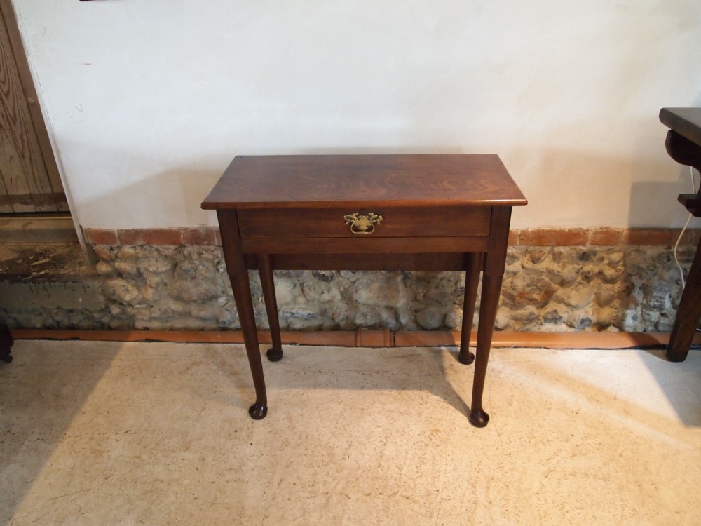 Table side tea or lamp George II Mahogany c1750