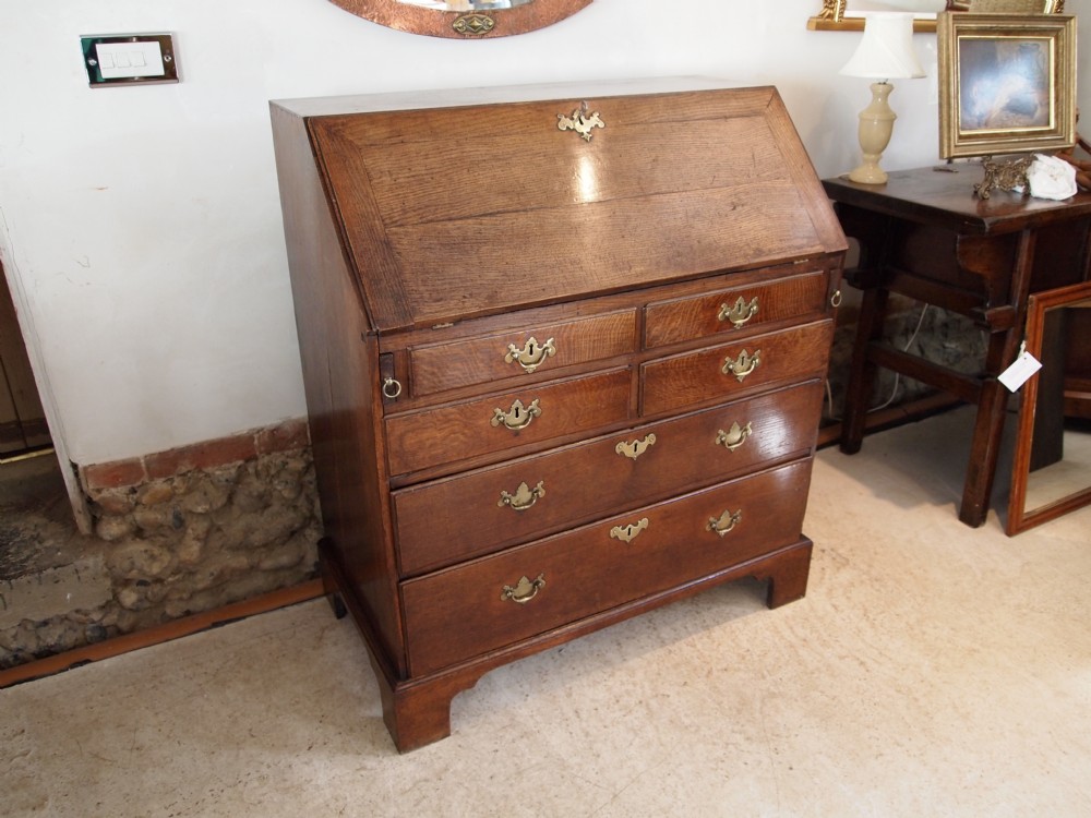 Bureau George III Oak only 36 inches wide