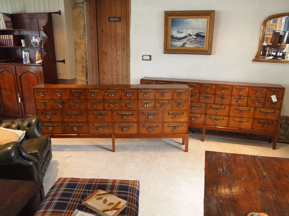 Chest of drawers Apothecary chemist drawers London Mahogany c1860