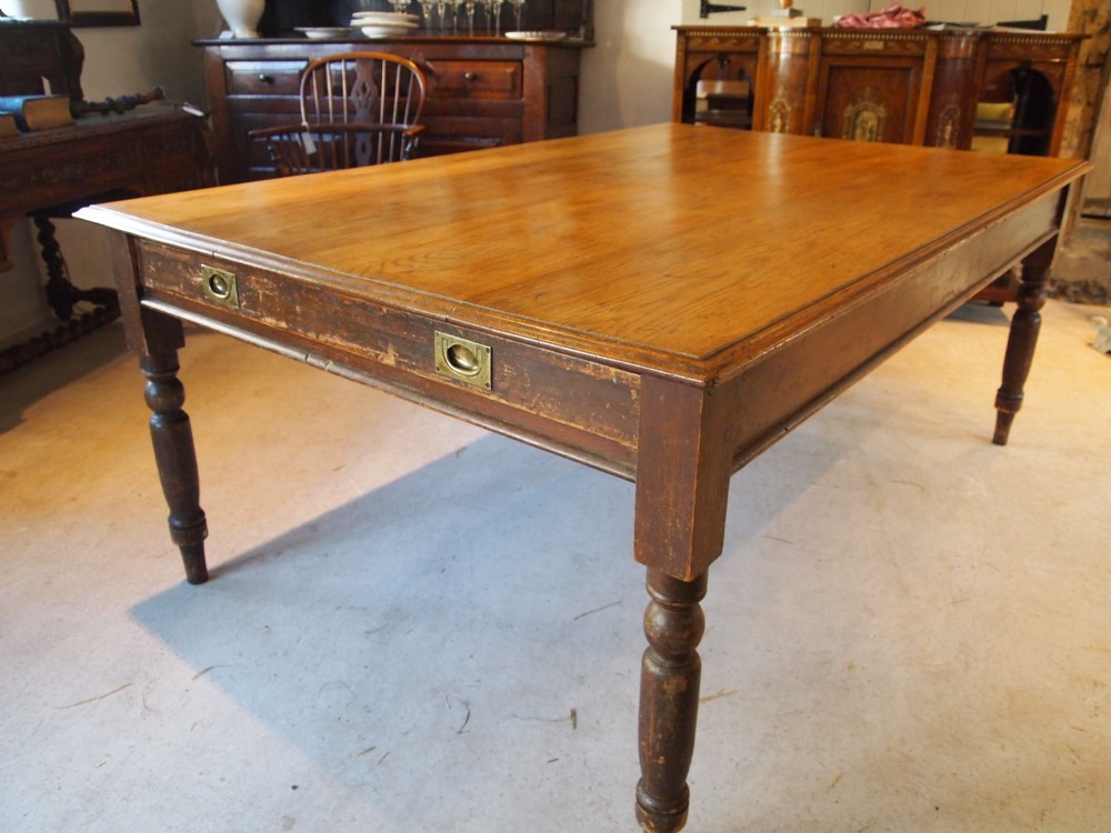 Table Victorian Oak Farmhouse table c1880