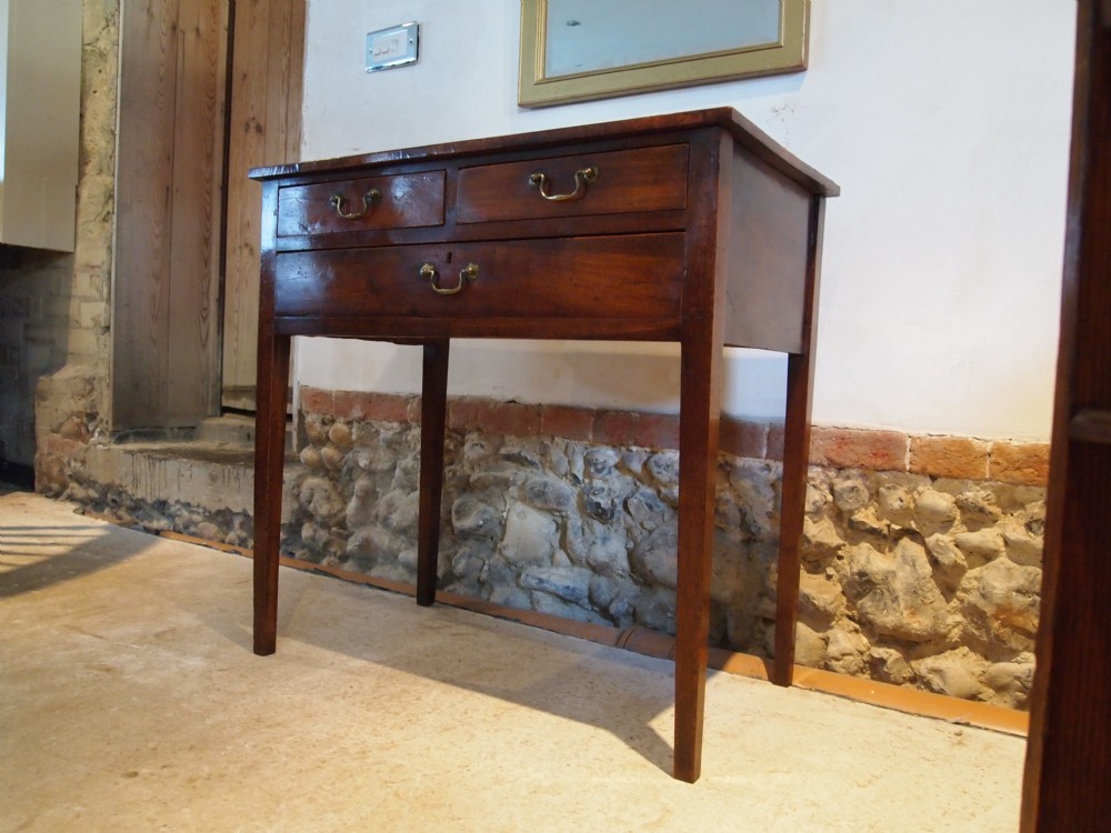 Table lowboy hall console George III Mahogany c1780
